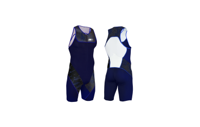 Z3R0D Start TriSuit Синий / Мужской стартовый костюм без рукавов