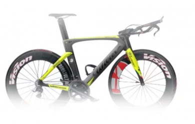 Wilier Twin Blade Crono'16 Ultegra Di2 WHRS010 черн./желый fluo / Велосипед для триатлона