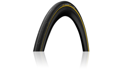 Покрышка Continental Ultra Sport III 23-622 700 x 23C чёр./жёл., складная, PureGrip Compound – Perfo