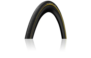Покрышка Continental Ultra Sport III 23-622 700 x 23C чёр./жёл., складная, PureGrip Compound – Perfo
