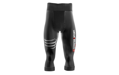 Мужские Компрессионные тайтсы 3/4 Compressport Pirate