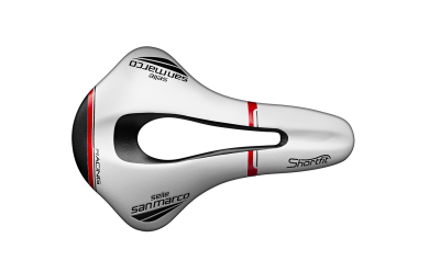 Selle San Marco Shortfit Open-fit Racing Wide White 250 X 144 mm