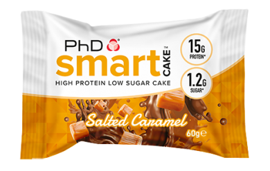 PhD Smart CakeSalted Caramel / Бисквит протеиновый (60g)