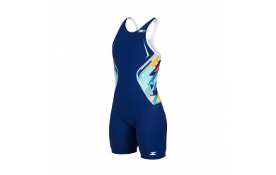 Z3R0D Racer Trisuit Kubik Block W / Женский стартовый костюм для триатлона без рукавов