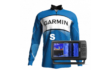 Комплект Striker Vivid 9sv с подарком Фирменным джемпером Garmin (размер S) 