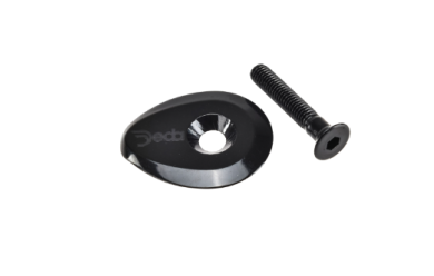DEDA Elementi Superzero, Для 1 1/8" Black / Крышка якоря с болтом (HDSZTP)