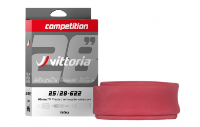 Vittoria Competition Latex 28 FV Presta RVC 48мм 700Cx25-28c / Камера