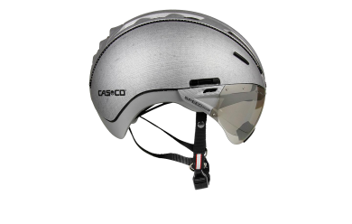 Casco Roadster silver denim + Visor