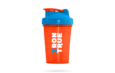 IRONTRUE Blue - Orange 400ml / Шейкер