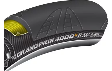Continental Grand Prix 4000 Tubular, 28"X22Мм, Цв. Black-Black, 270Gr / Трубка