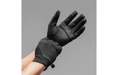 GRC Research Reflective Knit Gloves Black / Велоперчатки с длинными пальцами