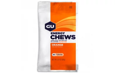 GU Energy Chews Апельсин / Конфеты жевательные энергетические