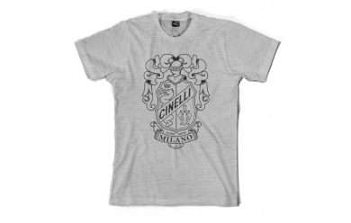 Cinelli T-Shirt Crest Grey / Футболка