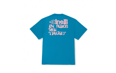 Cinelli T-Shirt In-Bike-We-Trust Blue / Футболка