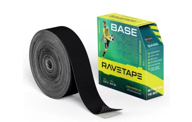 RaveTape BASE 5X32 — Черный (BLACK) / Кинезиологический тейп