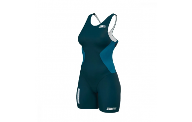 Z3R0D Racer Trisuit Deep Ocean W / Женский стартовый костюм для триатлона без рукавов