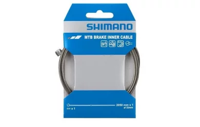 Shimano  MTB 1.6X2050мм стальной / Трос тормозной